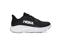 HOKA Black & White Lace-Up Sneakers