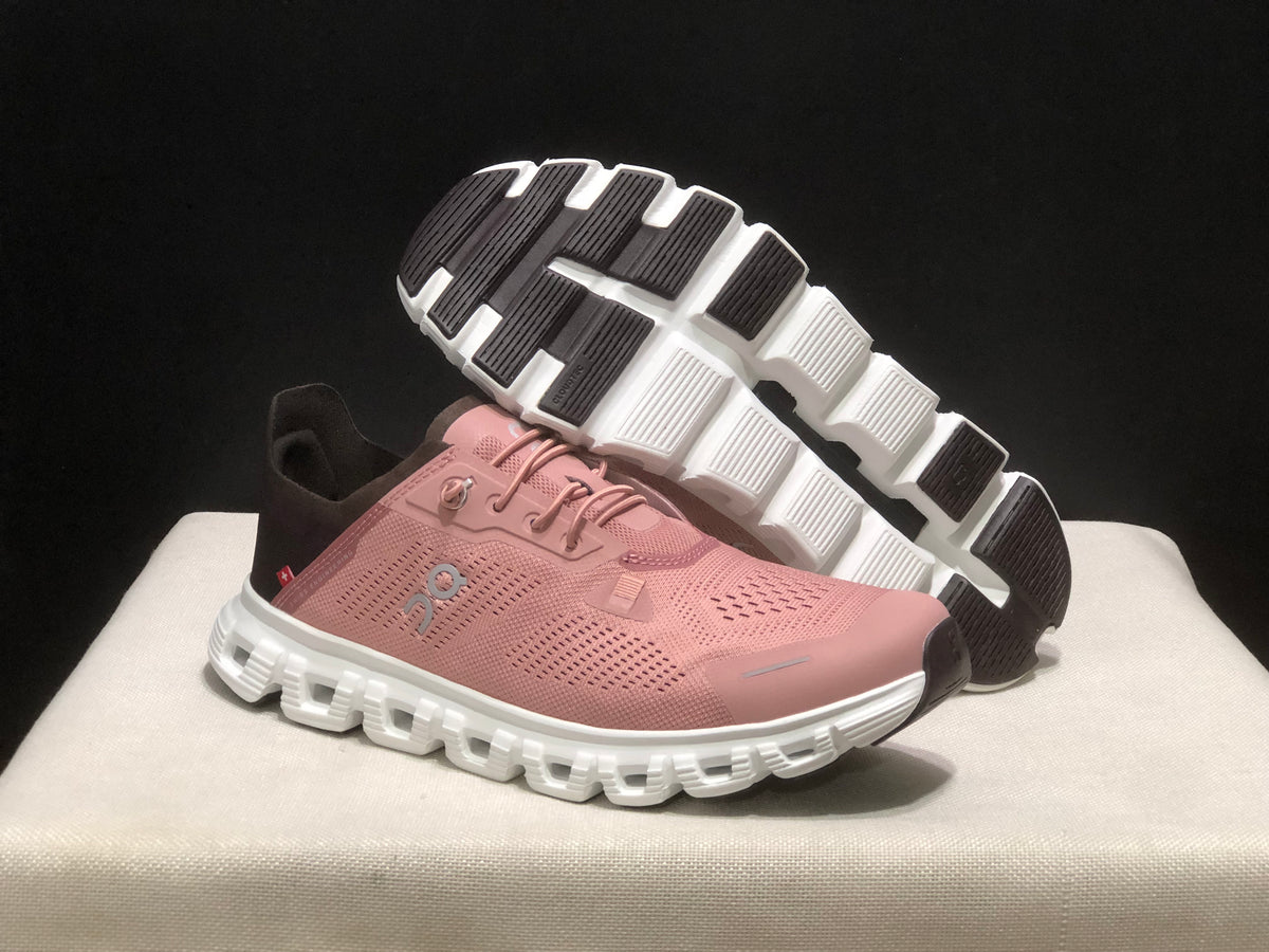 On Running Sneakers – Rose Pink & Black