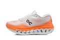 On White & Orange Cushioned Running Shoe